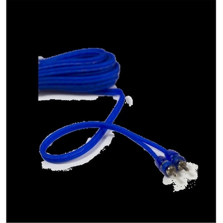 Output 6 ft. Blue Competition Series Twisted RCA Cable OU3256153